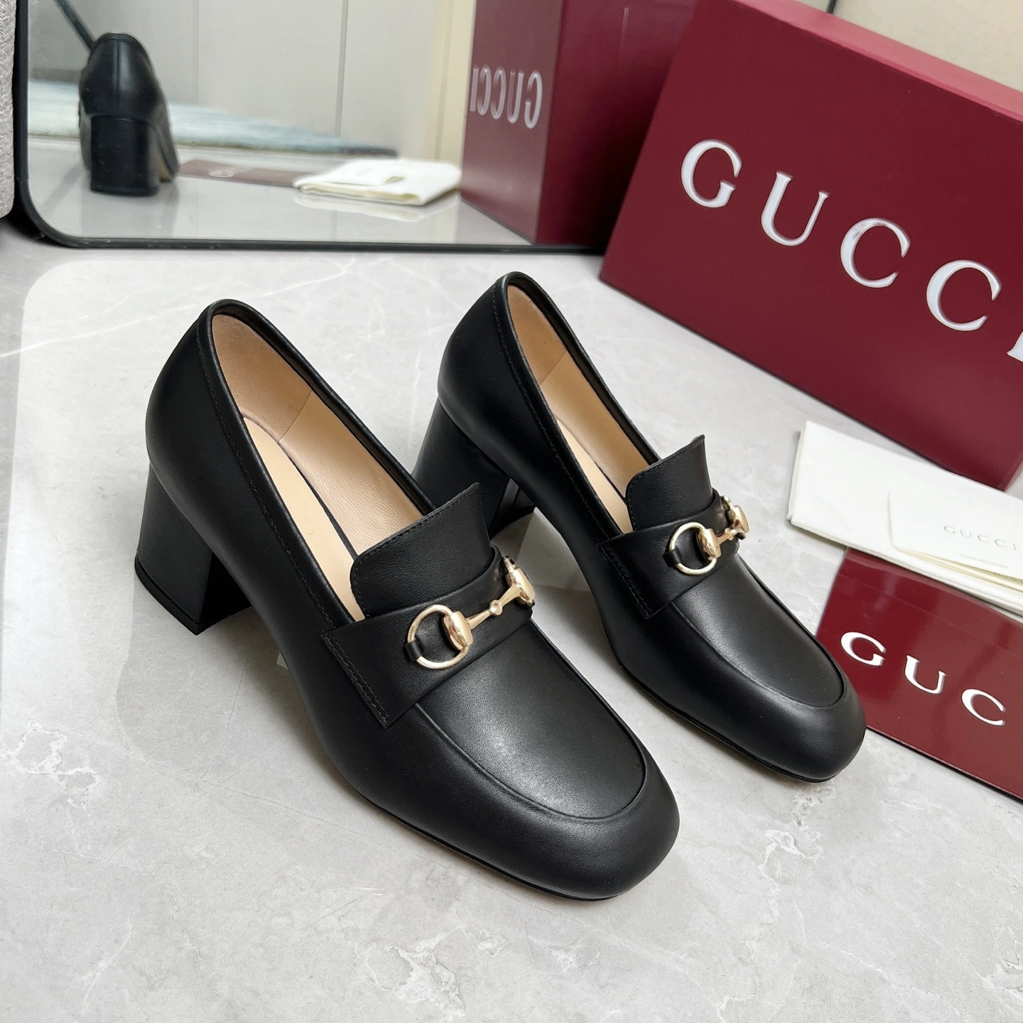 COCO-- 6u33i 832443 BKO00 1000 cowhide sheepskin Heel height:5.5cm item:E-X362H2815